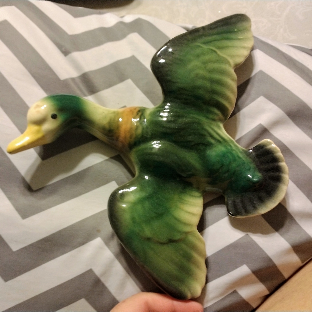 Vintage McCoy Mallard Duck Wall Pocket